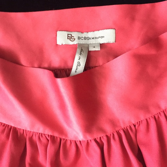 BCBGeneration pink short skirt - Picture 2 of 2